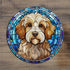 Cavapoo Glass Suncatcher Worktop Saver